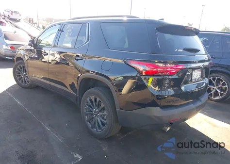 2022 Chevrolet Traverse Awd Rs из США, поврежденный, VIN 1GNEVJKW2NJ161845